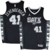 Spurs #41 Phil Zevenbergen SATX Black Twill Jersey