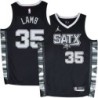 Spurs #35 Anthony Lamb SATX Black Twill Jersey