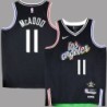 Clippers #11 Bob McAdoo 2022 2023 Black City Jersey