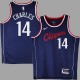 Clippers #14 Ken Charles 2025 Navy Jersey