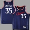 Clippers #35 Wenyen Gabriel 2025 Navy Jersey