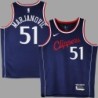 Clippers #51 Boban Marjanovic 2025 Navy Jersey