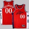 Clippers #00 Kevin Duckworth 2025 Red Jersey