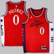 Clippers #0 Olden Polynice 2025 Red Jersey