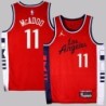 Clippers #11 Bob McAdoo 2025 Red Jersey