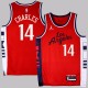 Clippers #14 Ken Charles 2025 Red Jersey