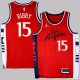 Clippers #15 Henry Bibby 2025 Red Jersey