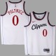 Clippers #0 Olden Polynice 2025 White Jersey