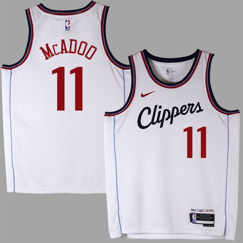 Clippers #11 Bob McAdoo 2025 White Jersey