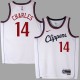 Clippers #14 Ken Charles 2025 White Jersey