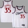 Clippers #35 Wenyen Gabriel 2025 White Jersey