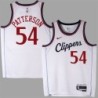 Clippers #54 Patrick Patterson 2025 White Jersey