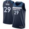 Navy Alando Tucker Twill Basketball Jersey -Timberwolves #29 Tucker Twill Jerseys, FREE SHIPPING