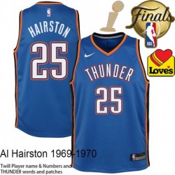 Al Hairston OKC Thunder 2025 Finals Champions Jersey #25