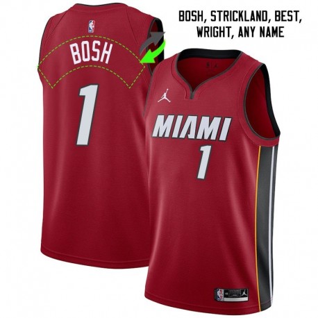 Miami Heat #1 Jerseys: Chris Bosh / Rod Strickland & More