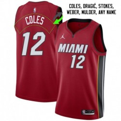 Miami Heat #12 Jerseys: Bimbo Coles / Zoran Dragić & More