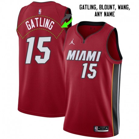 Miami Heat #15 Jerseys: Chris Gatling / Mark Blount & More