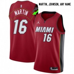 Miami Heat #16 Jerseys: Caleb Martin / James Johnson & More