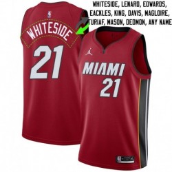 Miami Heat #21 Jerseys: Hassan Whiteside / Voshon Lenard & More