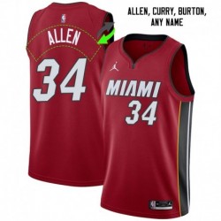 Miami Heat #34 Jerseys: Ray Allen / Eddy Curry & More