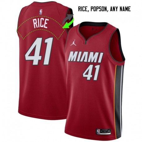 Miami Heat #41 Jerseys: Glen Rice / Dave Popson & More