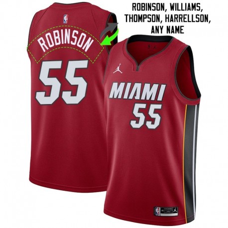 Miami Heat #55 Jerseys: Duncan Robinson / Jason Williams & More
