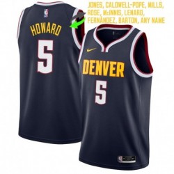 Denver Nuggets #5 Jerseys: Juwan Howard / Tyus Jones & More