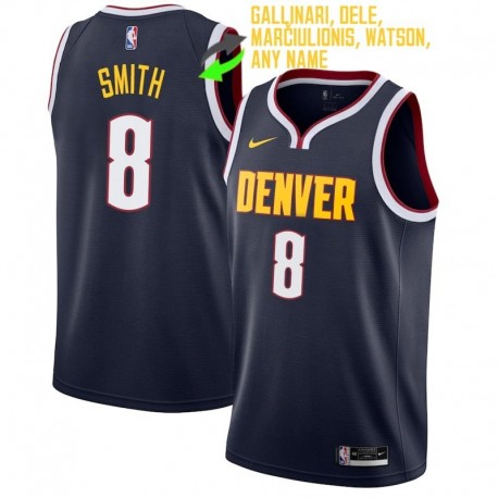 Denver Nuggets #8 Jerseys: Joe Smith / Danilo Gallinari & More