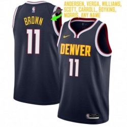 Denver Nuggets #11 Jerseys: Bruce Brown / Chris Andersen & More