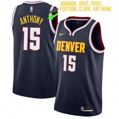 Denver Nuggets #15 Jerseys: Carmelo Anthony / Avery Johnson & More