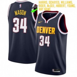Denver Nuggets #34 Jerseys: Anthony Mason / Devin Harris & More