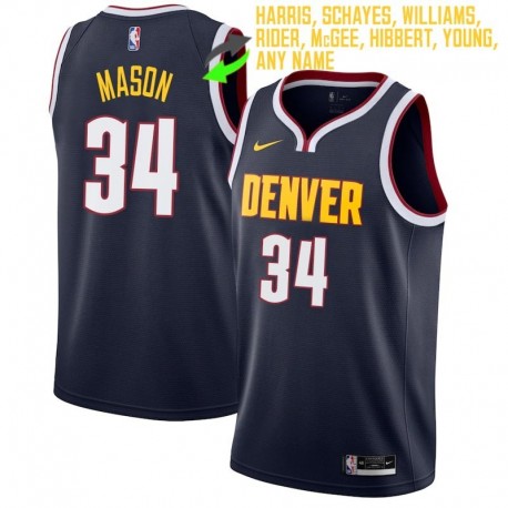 Denver Nuggets #34 Jerseys: Anthony Mason / Devin Harris & More