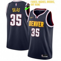 Denver Nuggets #35 Jerseys: Paul Silas / Kenneth Faried & More