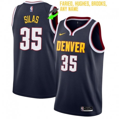 Denver Nuggets #35 Jerseys: Paul Silas / Kenneth Faried & More