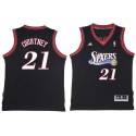 Joe Courtney Twill Basketball Jersey -76ers #21 Courtney Twill Jerseys, FREE SHIPPING