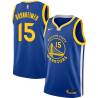 Blue Jake Bornheimer Twill Basketball Jersey -Warriors #15 Bornheimer Twill Jerseys, FREE SHIPPING