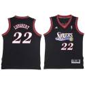 Kevin Loughery Twill Basketball Jersey -76ers #22 Loughery Twill Jerseys, FREE SHIPPING