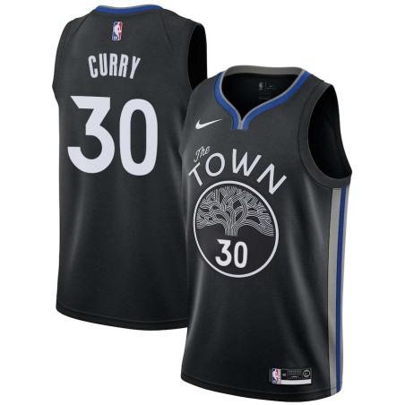 Black Stephen Curry Twill Basketball Jersey -Warriors #30 Curry Twill Jerseys, FREE SHIPPING