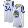 Pickles Kennedy Twill Basketball Jersey -Warriors #34 Kennedy Twill Jerseys, FREE SHIPPING