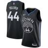 Black Anthony Tolliver Twill Basketball Jersey -Warriors #44 Tolliver Twill Jerseys, FREE SHIPPING