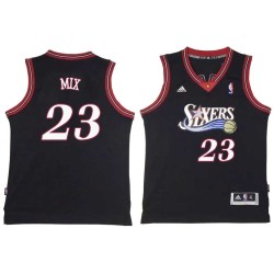 Black Throwback Steve Mix Twill Basketball Jersey -76ers #23 Mix Twill Jerseys, FREE SHIPPING