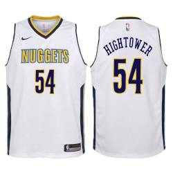 Nuggets #54 Wayne Hightower| Greg Wittman| Rodney Rogers| Popeye Jones Twill Basketball Jersey