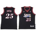Fred Foster Twill Basketball Jersey -76ers #25 Foster Twill Jerseys, FREE SHIPPING
