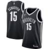 Black Billy Schaeffer Nets #15 Twill Basketball Jersey FREE SHIPPING