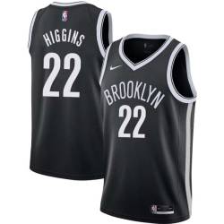 Black Rod Higgins Nets #22 Twill Basketball Jersey FREE SHIPPING