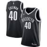 Black Ben Coleman Nets #40 Twill Basketball Jersey FREE SHIPPING