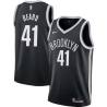 Black Al Beard Nets #41 Twill Basketball Jersey FREE SHIPPING