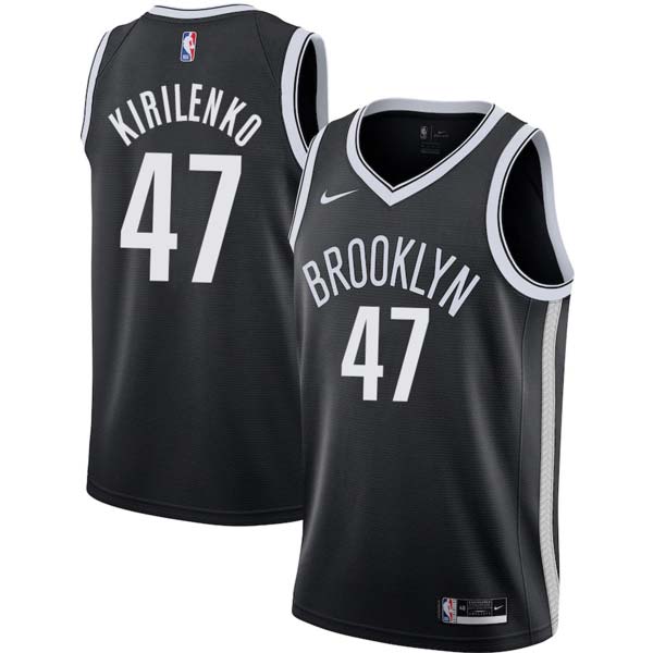 الريف السعودي Brooklyn Nets #47 Andrei Kirilenko Black Swingman Jersey ميفا غاز