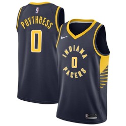 Navy Alex Poythress Pacers #0 Twill Basketball Jersey FREE SHIPPING