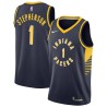 Navy Lance Stephenson Pacers #1 Twill Basketball Jersey FREE SHIPPING
